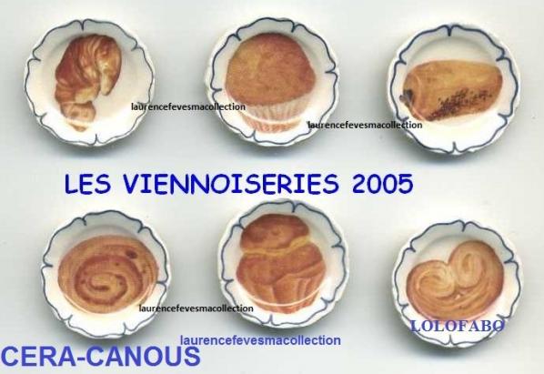 2005p58 les viennoiseries assiettes cera canous aff58 05