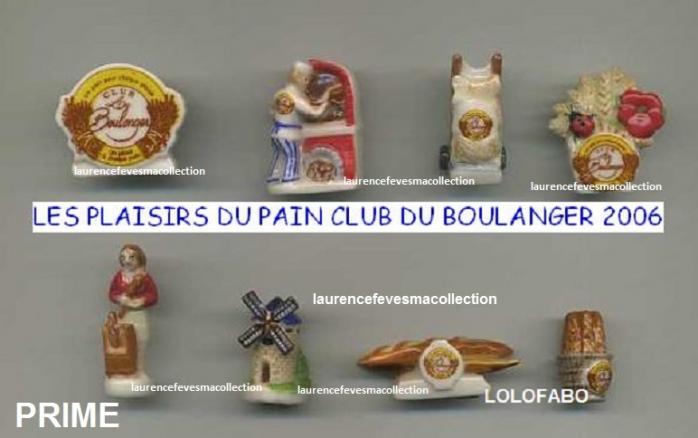 2006p111 pp933 x les plaisirs du pain club du boulanger 06p111 prime