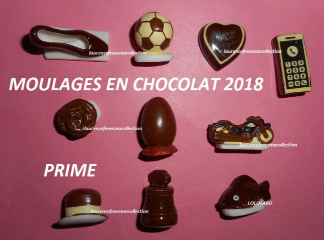 2018p81 moulages en chocolat 2018 prime